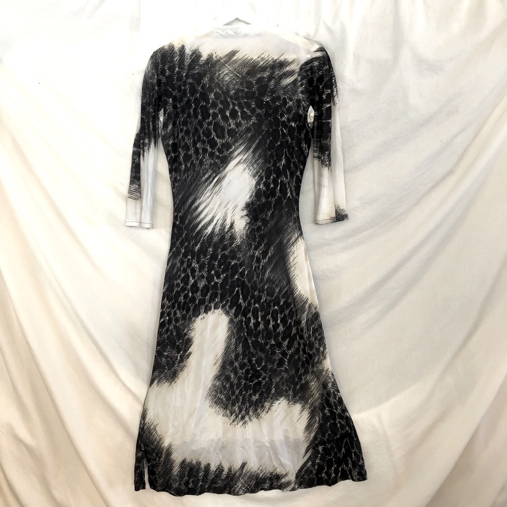 CLASS Roberto Cavalli Backless Drape dress SZ I 44